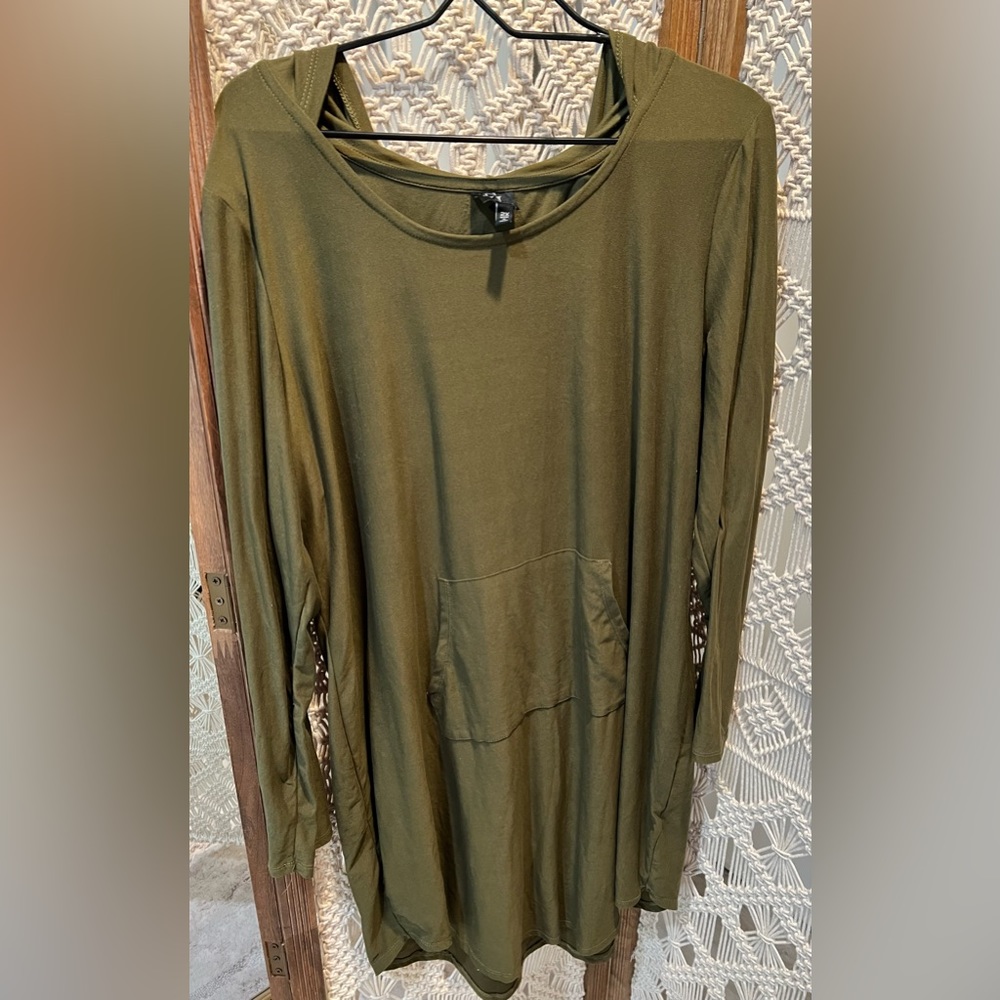 EUC Derek Heart hoodie dress. Size 2X